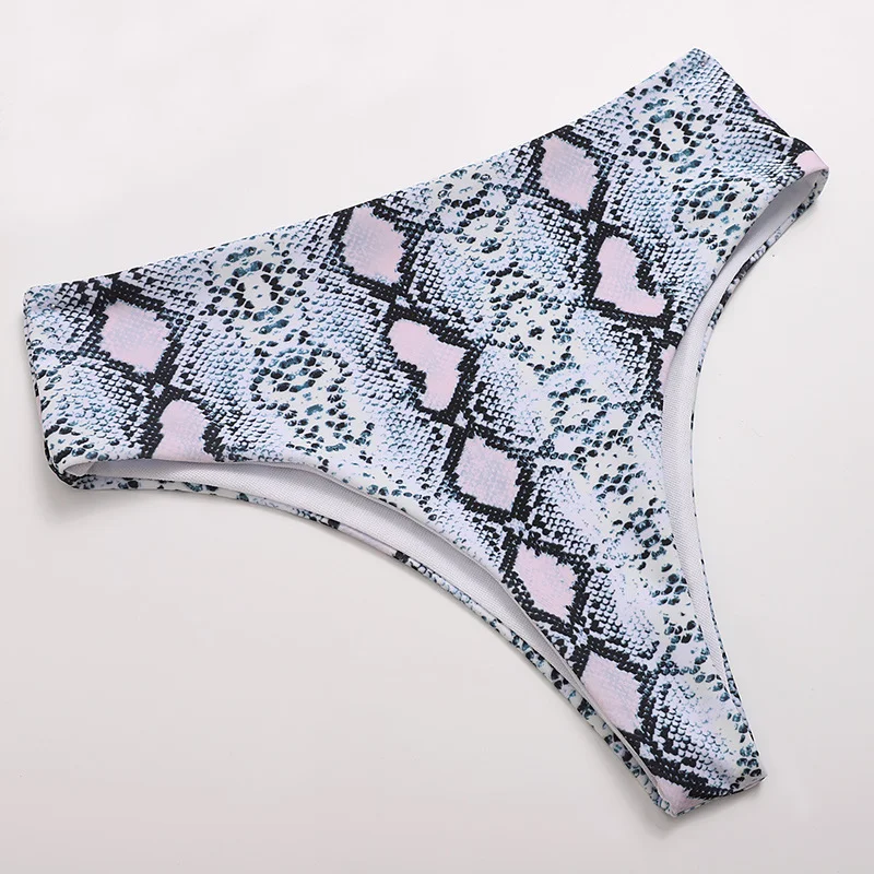 2021 New Swimwear Sexy Leopard Print One-Piece Snake Split Triangle Backless Swimsuit Female Polyester
2021 New Swimwear Sexy Leopard Print One-Piece Snake Split Triangle Backless Swimsuit Female Polyester