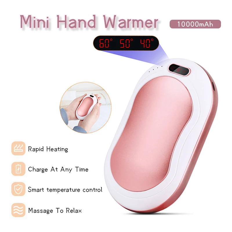 Winter Mini Hand Warmer Heating Pad 2In1 USB Rechargeable Cobblestone Pocket Mobile Power Reusable Cartoon Electric Handy Heater
Winter Mini Hand Warmer Heating Pad 2In1 USB Rechargeable Cobblestone Pocket Mobile Power Reusable Cartoon Electric Handy Heater