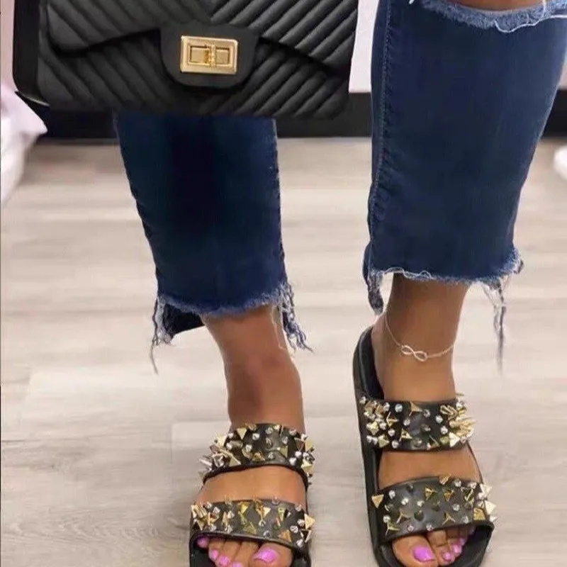 Women Black Sandals Slides Beach Shoes White Slippers Vacation Flats Mules Large Size Wholesale Summer Ladies Slippers Sapato
Women Black Sandals Slides Beach Shoes White Slippers Vacation Flats Mules Large Size Wholesale Summer Ladies Slippers Sapato