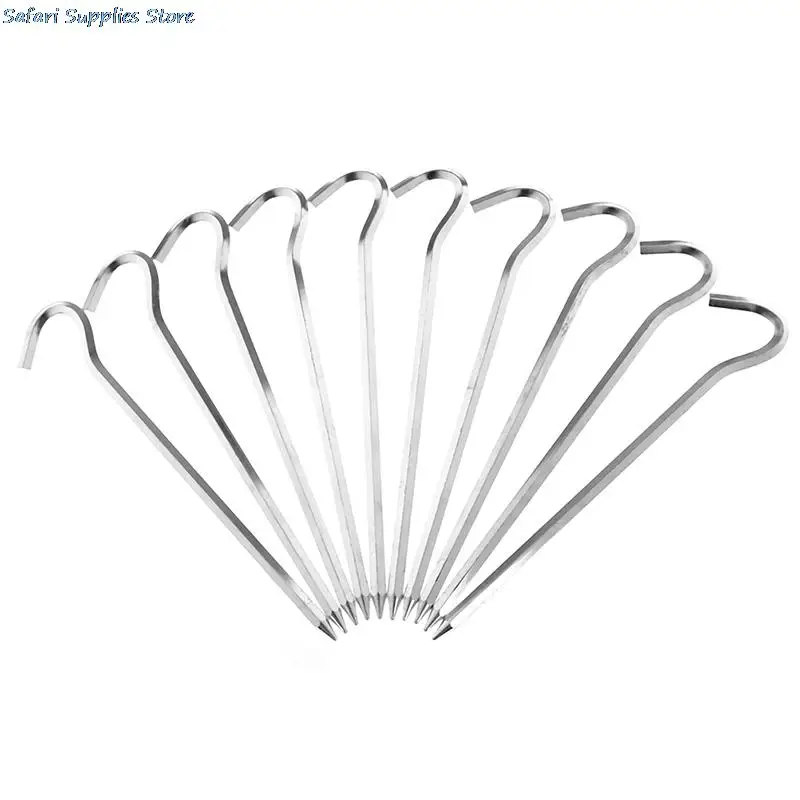 10Pcs/set Silver Tent Clips Tennis Nail Pegs Aluminum Tent Pegs Round Tent Stake Hiking Camping Outdoor Nails Tent Accessories
10Pcs/set Silver Tent Clips Tennis Nail Pegs Aluminum Tent Pegs Round Tent Stake Hiking Camping Outdoor Nails Tent Accessories