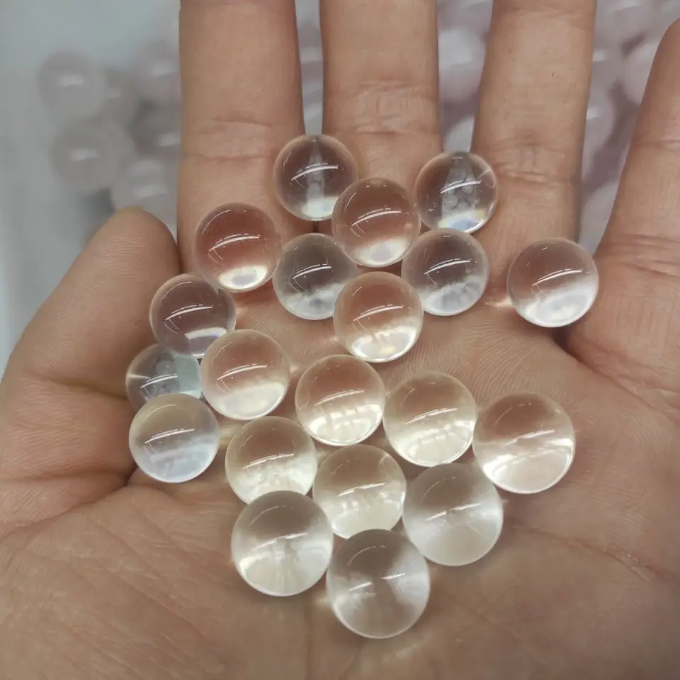 10pcs Natural white crystal, mini ball, crystal perfect
10pcs Natural white crystal, mini ball, crystal perfect