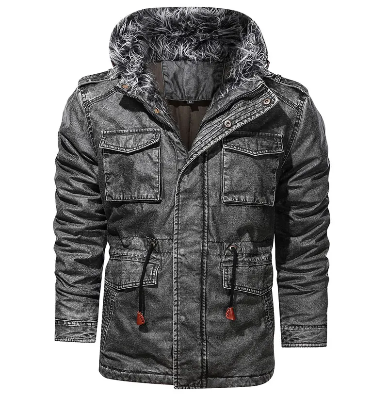 2021 New Autumn Winter Men's Fashion Motorcycle Winter Jacket Cotton Padded Warm Parka Coat Casual Hooded Jacket
2021 New Autumn Winter Men's Fashion Motorcycle Winter Jacket Cotton Padded Warm Parka Coat Casual Hooded Jacket