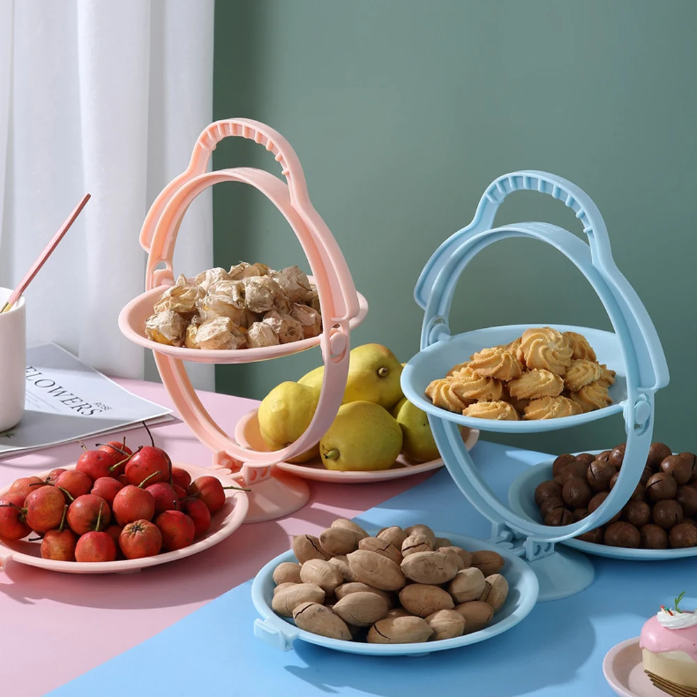 Foldable 3-Layer Fruit Plate Food Display Stand Dried Fruit Tray Folding Snack Rack Dessert Stand for Living Room Home Party
Foldable 3-Layer Fruit Plate Food Display Stand Dried Fruit Tray Folding Snack Rack Dessert Stand for Living Room Home Party