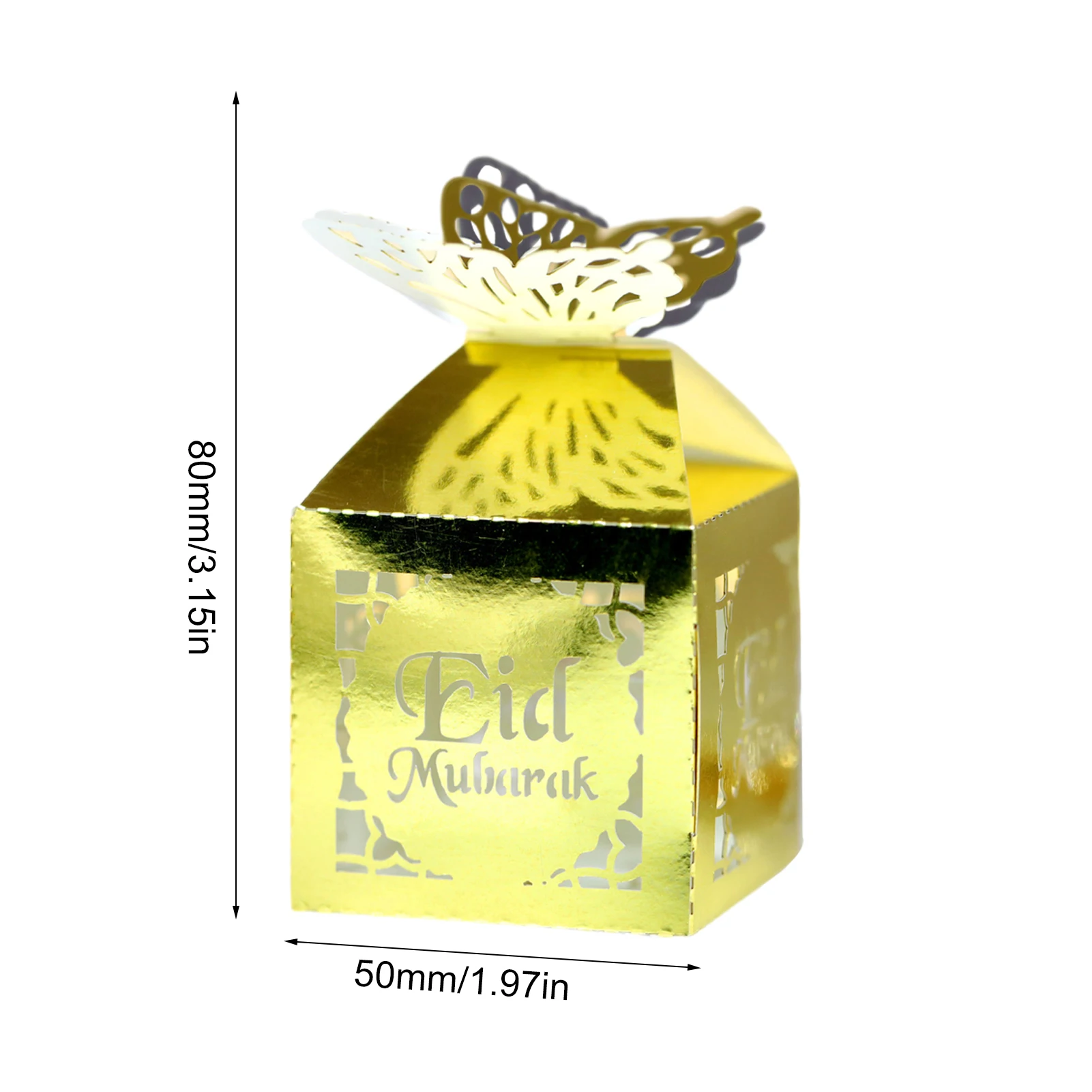 50Pcs Gold Ramadan Kareem Decoration Eid Mubarak Candy Dragee Gift Box Eid Ramadan Party Favor Eid Al-fitr Ramadan Mubarak Decor
50Pcs Gold Ramadan Kareem Decoration Eid Mubarak Candy Dragee Gift Box Eid Ramadan Party Favor Eid Al-fitr Ramadan Mubarak Decor