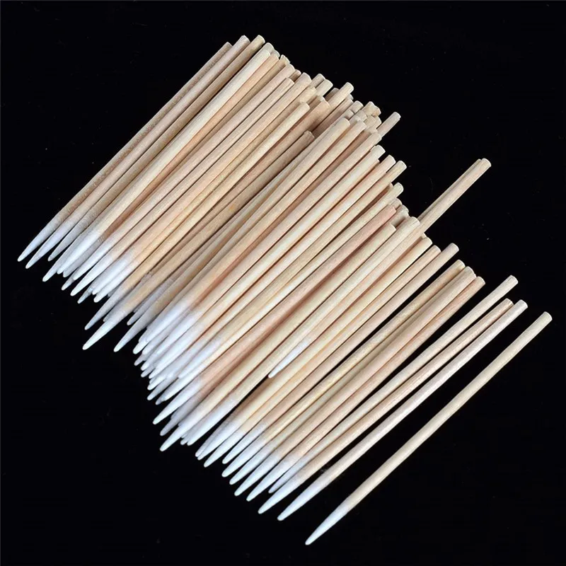 100 Pcs/Pack Disposable Ultra-Small Cotton Swab Micro Eyelash Extension Makeup Brushes,Glue Removing Stick Beauty Accessories 
100 Pcs/Pack Disposable Ultra-Small Cotton Swab Micro Eyelash Extension Makeup Brushes,Glue Removing Stick Beauty Accessories