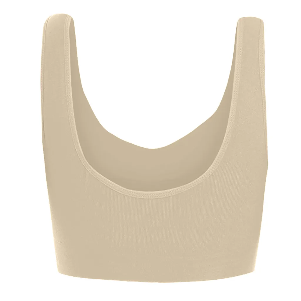 women's sports underwear vest Pure Color Plus Size Ultra-thin Sports Bra Full Bra Cup Tops
women's sports underwear vest Pure Color Plus Size Ultra-thin Sports Bra Full Bra Cup Tops