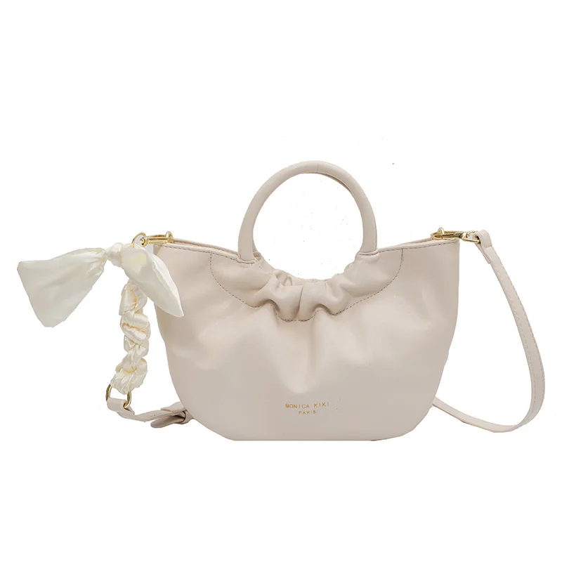 High-quality Ladies Fold Ring Portable SmallBag2021Summer New Style Korean Fashion Soft Leather One-shoulder Messenger Shell Bag
High-quality Ladies Fold Ring Portable SmallBag2021Summer New Style Korean Fashion Soft Leather One-shoulder Messenger Shell Bag