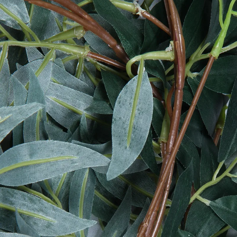 6.5-Foot Artificial Eucalyptus Garland and 6-Foot Willow Vine Branches Leaf Garland String Door Green Garland Indoor and Outdoor
6.5-Foot Artificial Eucalyptus Garland and 6-Foot Willow Vine Branches Leaf Garland String Door Green Garland Indoor and Outdoor