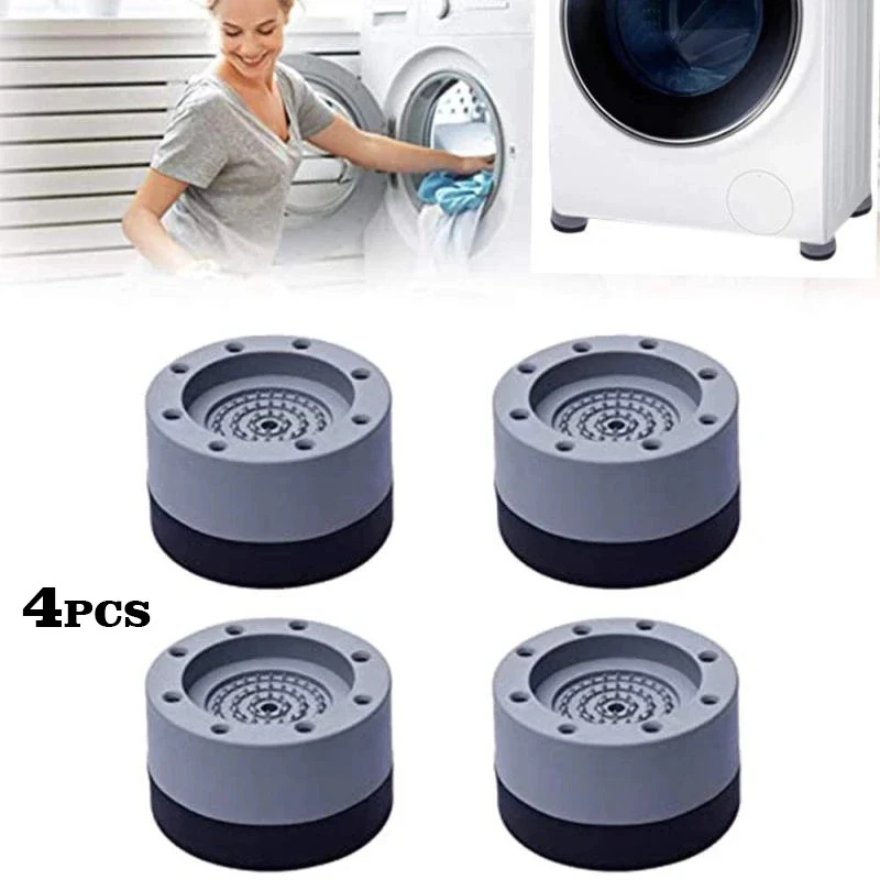 G10 4Pcs Anti Vibration Feet Pads Rubber Legs Slipstop Silent Skid Raiser Mat For Washing Machine Support Dampers Stand Accessor
G10 4Pcs Anti Vibration Feet Pads Rubber Legs Slipstop Silent Skid Raiser Mat For Washing Machine Support Dampers Stand Accessor