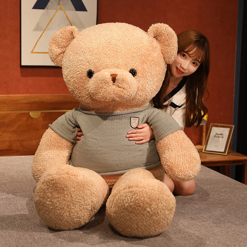 1pc 35-90cm New Teddy Bear Stuffed Animals Plush Toy Soft Bear Doll with Clothes Christmas Gift for Kids Pillow Girls Valentine 
1pc 35-90cm New Teddy Bear Stuffed Animals Plush Toy Soft Bear Doll with Clothes Christmas Gift for Kids Pillow Girls Valentine