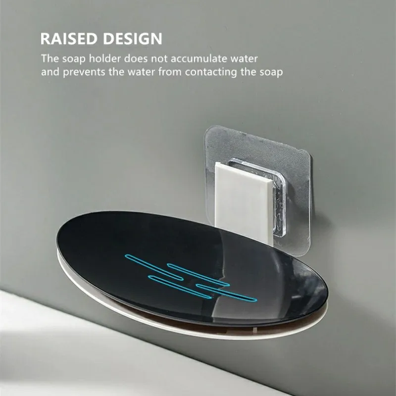 Creative Soap Holder Wall-mounted Suction Soap Box Hanging Free Punch Drain Rack Simple Soap Tool For Bathroom Toilet Kitchen
Creative Soap Holder Wall-mounted Suction Soap Box Hanging Free Punch Drain Rack Simple Soap Tool For Bathroom Toilet Kitchen