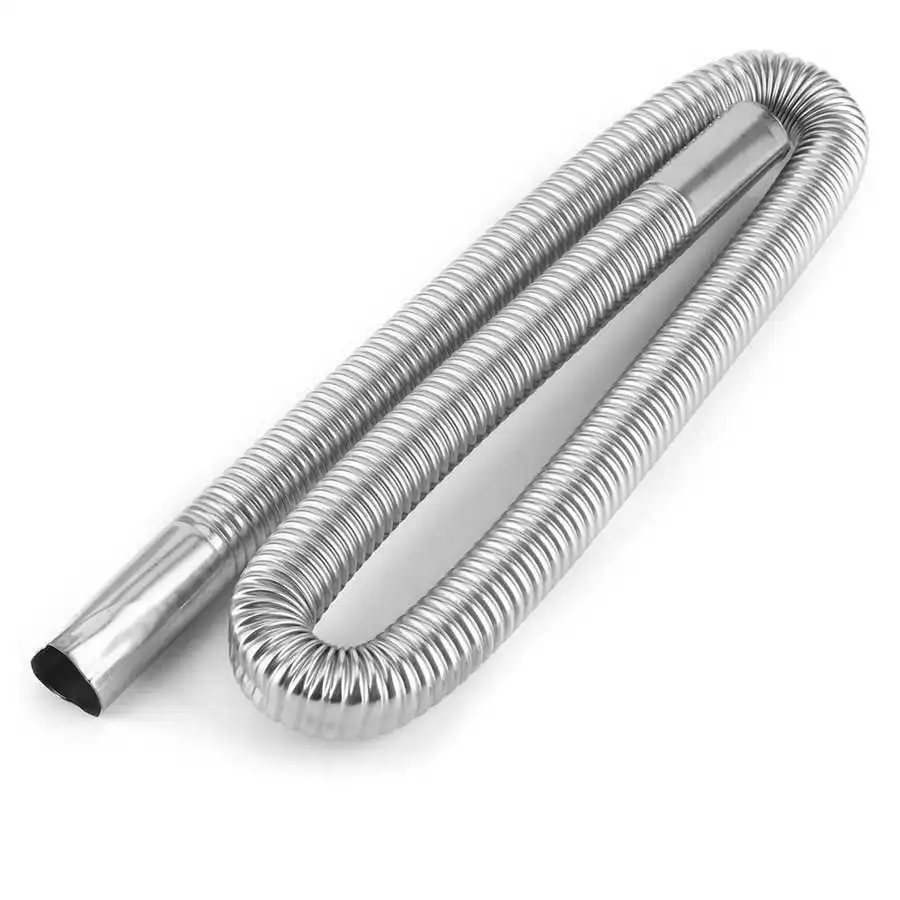 Parking Heater Pip Stainless Steel Parking Air Heater Exhaust Pipe Diesel Gas Vent Hose 2.5cm/1in Inner Diameter
Parking Heater Pip Stainless Steel Parking Air Heater Exhaust Pipe Diesel Gas Vent Hose 2.5cm/1in Inner Diameter