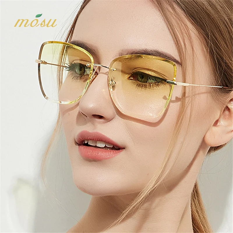 MS Brand Designer New Women Sunglasses High Quality Sun Glasses Rimless Oculos Sunglasses UV400
MS Brand Designer New Women Sunglasses High Quality Sun Glasses Rimless Oculos Sunglasses UV400