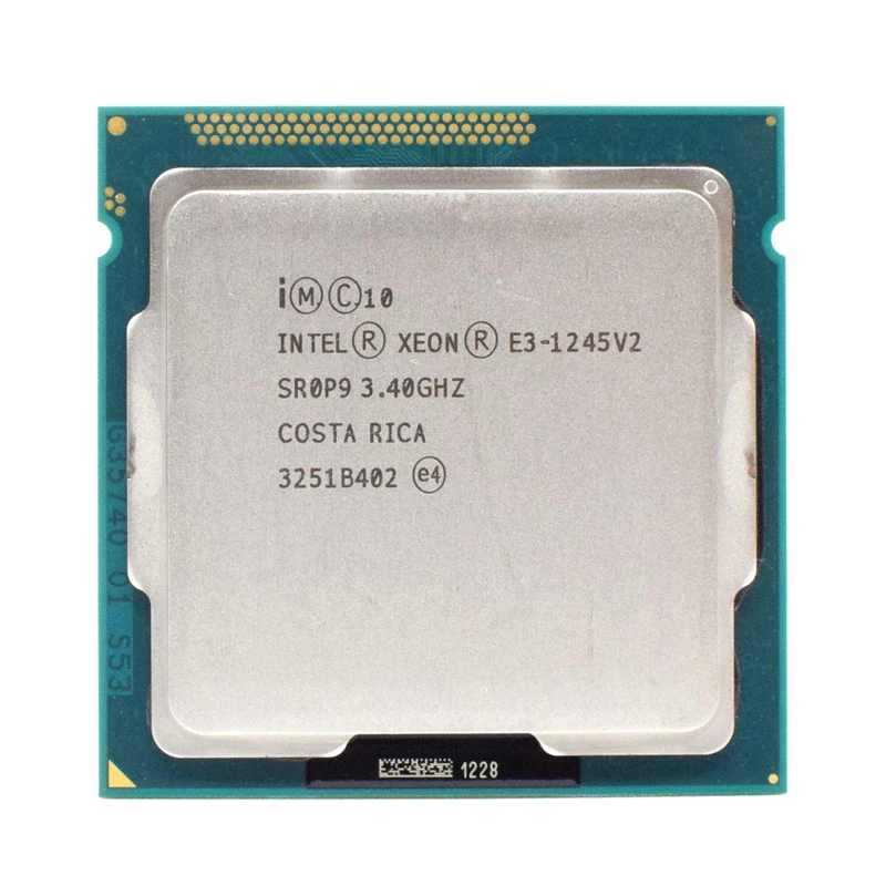 Процессор Intel Xeon E3-1245 v2 E3 1245v2 E3 1245 v2, 3,4 ГГц, четырехъядерный процессор, 8 Мб, 77 Вт, сокет LGA 1155, бесплатная доставка 
Процессор Intel Xeon E3-1245 v2 E3 1245v2 E3 1245 v2, 3,4 ГГц, четырехъядерный процессор, 8 Мб, 77 Вт, сокет LGA 1155, бесплатная доставка