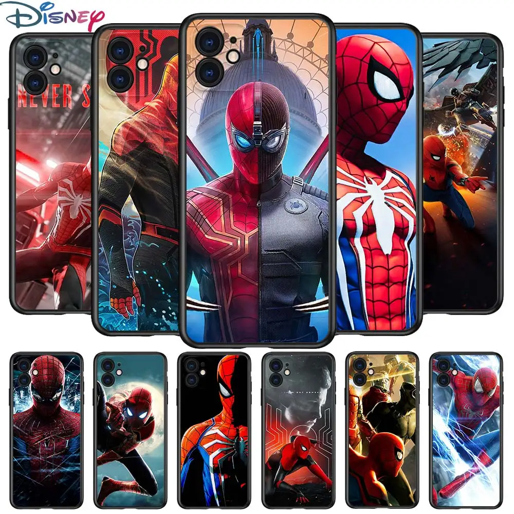 Spiderman hero for Apple iPhone 12 Pro Max Mini 11 Pro XS Max X XR 6S 6 7 8 Plus 5S SE2020 Soft Black Phone Case
Spiderman hero for Apple iPhone 12 Pro Max Mini 11 Pro XS Max X XR 6S 6 7 8 Plus 5S SE2020 Soft Black Phone Case