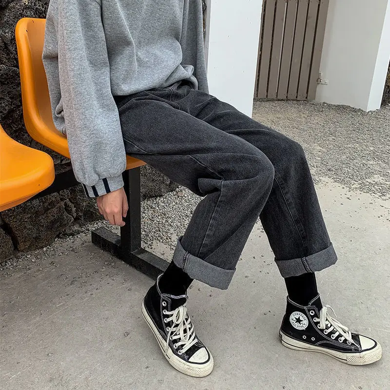 Autumn and winter new velvet thickened wide-leg jeans women loose Korean version of all-match thin straight trousers women
Autumn and winter new velvet thickened wide-leg jeans women loose Korean version of all-match thin straight trousers women