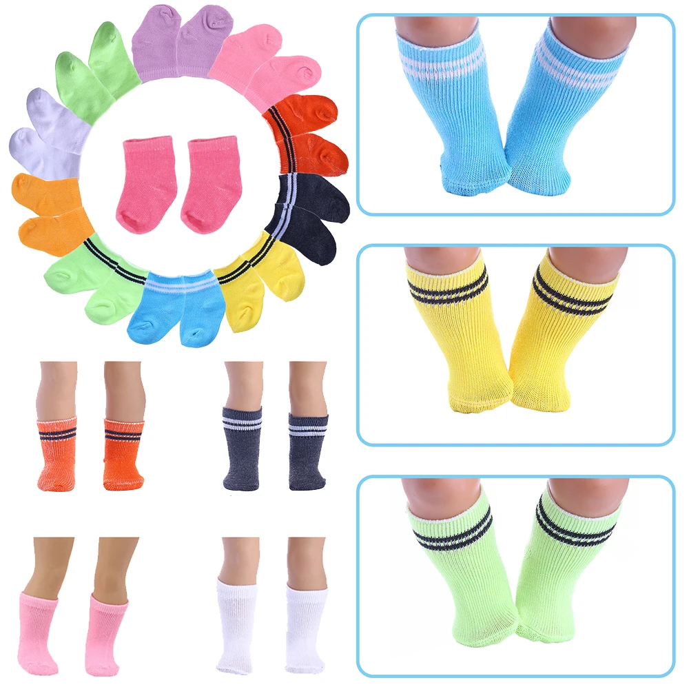 Reborn Doll Socks Multicolor Cotton Handmade Accessories Fit 16-18 Inch American Girl Doll,43cm New Baby Born,Children's toys
Reborn Doll Socks Multicolor Cotton Handmade Accessories Fit 16-18 Inch American Girl Doll,43cm New Baby Born,Children's toys