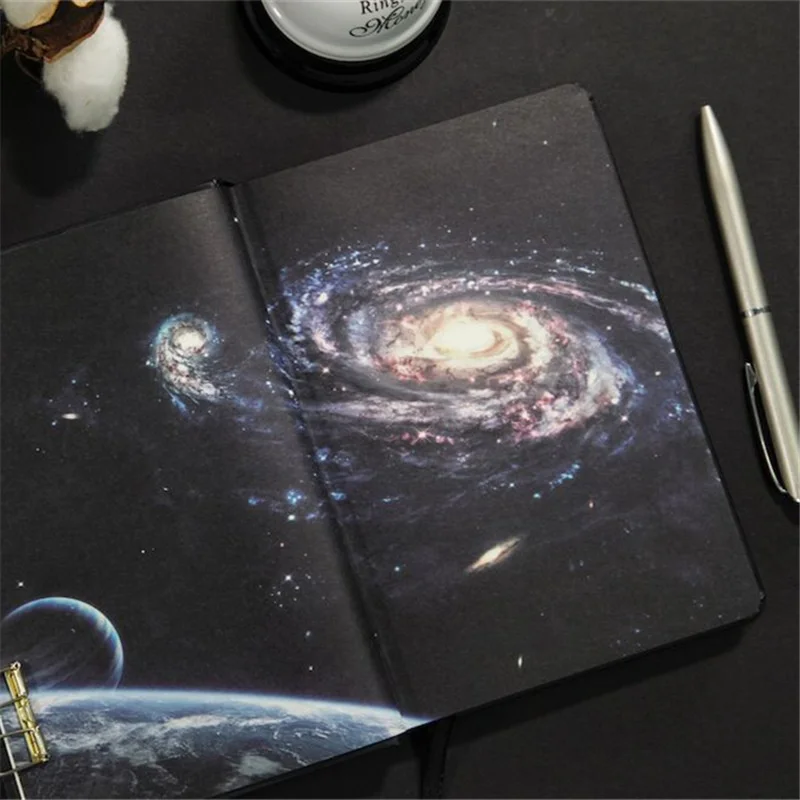 Planet" Hardcover Notebook Creative Galaxy Notebook Illustration Handbook Student Letter Paper Poison
Planet" Hardcover Notebook Creative Galaxy Notebook Illustration Handbook Student Letter Paper Poison