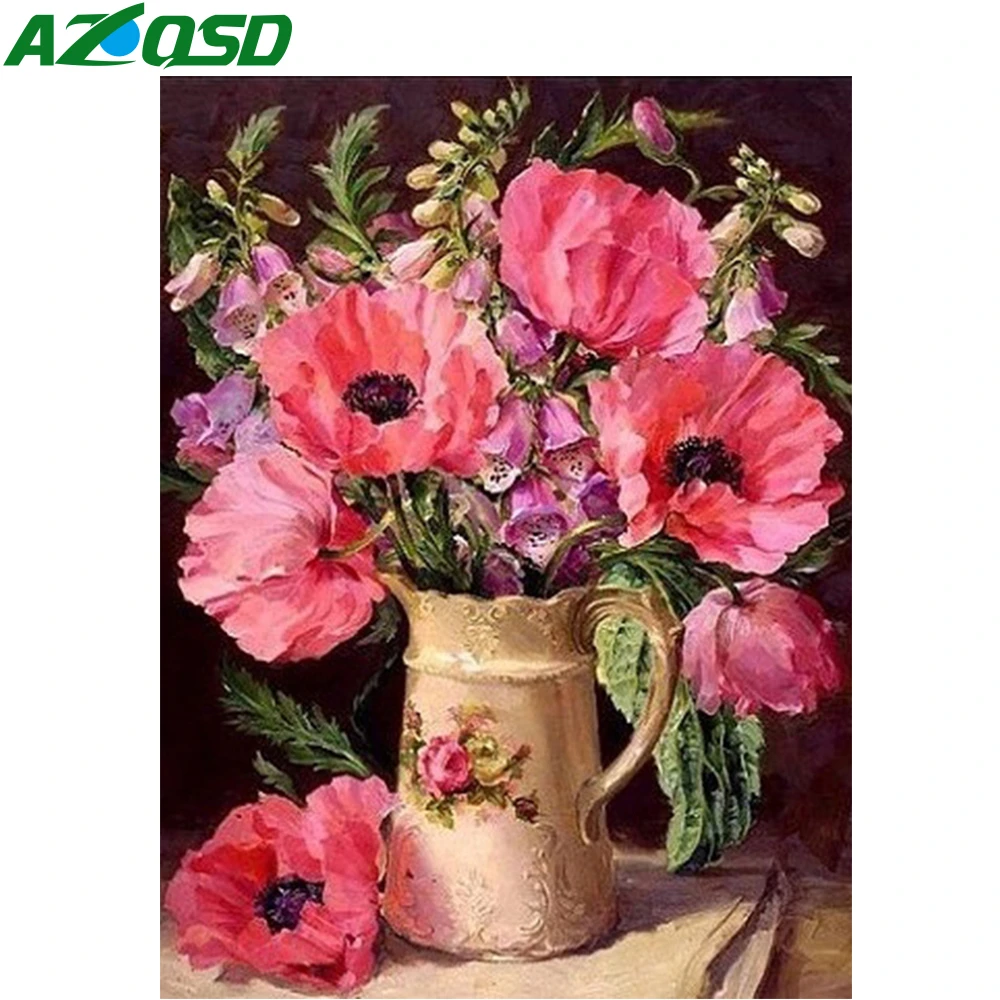 AZQSD 5D DIY Diamond Painting Rose Diamond Embroidery Flower Mosia Full Drill Picture Of Rhinestones Cross Stitch Home Decor
AZQSD 5D DIY Diamond Painting Rose Diamond Embroidery Flower Mosia Full Drill Picture Of Rhinestones Cross Stitch Home Decor