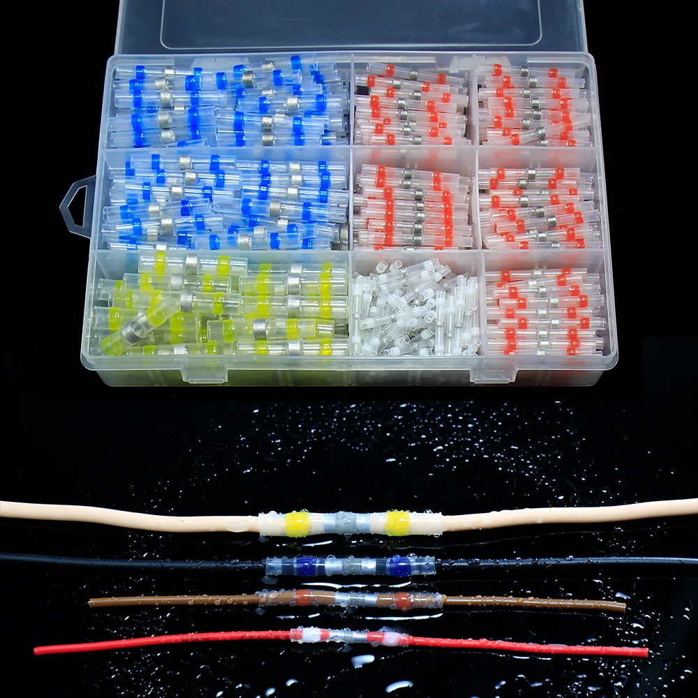 100/150/500 PCS Waterproof Solder Seal Sleeve Heat Shrink Butt Connectors Splice Terminals Wire Connector Insulation Electrical
100/150/500 PCS Waterproof Solder Seal Sleeve Heat Shrink Butt Connectors Splice Terminals Wire Connector Insulation Electrical