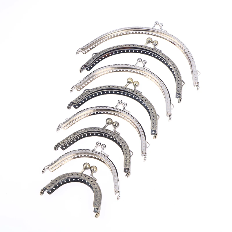 1Pcs 6-15cm Purse Frame Hanger DIY Purses Handle Rectangle Bag Parts Metal Kiss Clasp Vintage Bag Accessories 8 Sizes
1Pcs 6-15cm Purse Frame Hanger DIY Purses Handle Rectangle Bag Parts Metal Kiss Clasp Vintage Bag Accessories 8 Sizes