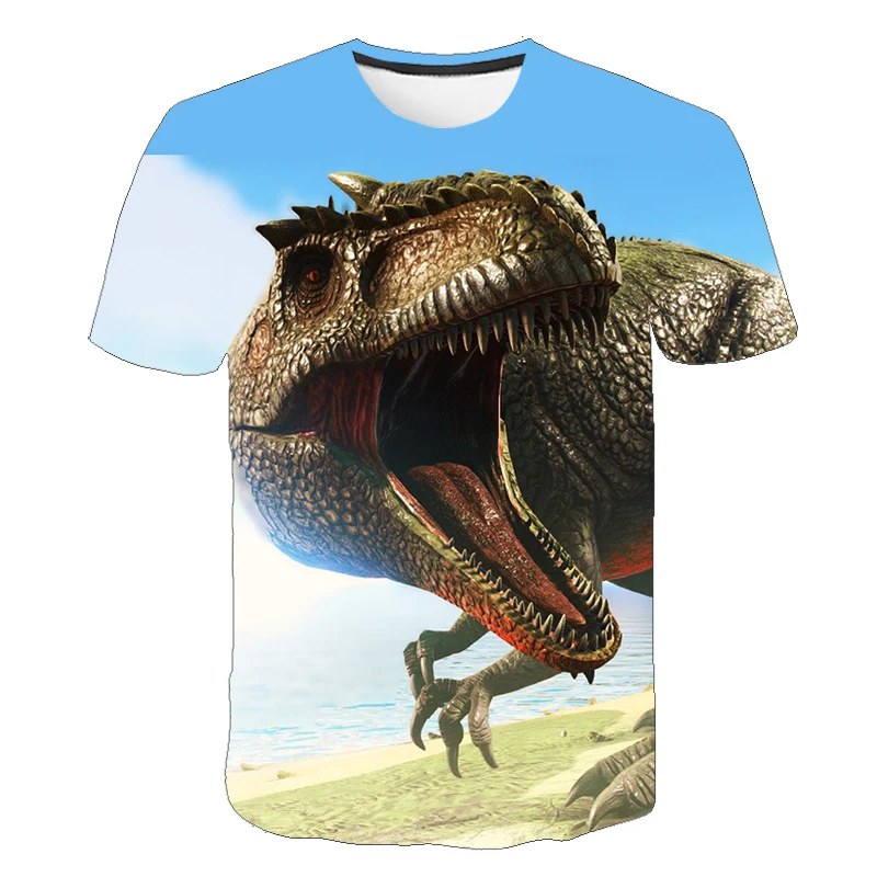 Boys & Girls Cartoon T-shirts Kids Dinosaur Print 3D T Shirt For Boys Children Summer Short Sleeve T-shirt Tops Clothing 3-14Y
Boys & Girls Cartoon T-shirts Kids Dinosaur Print 3D T Shirt For Boys Children Summer Short Sleeve T-shirt Tops Clothing 3-14Y