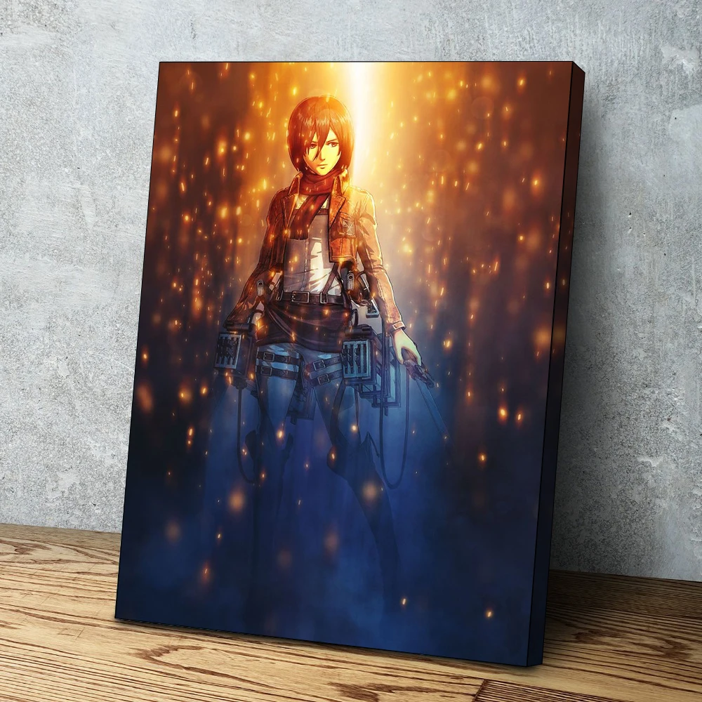 Anime Attack On Titan Mikasa Ackerman Pictures Canvas Poster HD Printed Modular Wall Art Painting Living Room Home Decor Framed
Anime Attack On Titan Mikasa Ackerman Pictures Canvas Poster HD Printed Modular Wall Art Painting Living Room Home Decor Framed