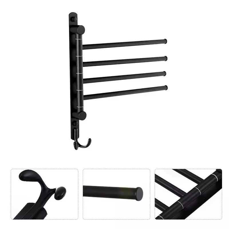 Towel Bars Wall Mounted Swing Towel Bar Towel Rack with Swing Arm Oil Rubbed Bronze Towel Rail Holder for Bathroom
Towel Bars Wall Mounted Swing Towel Bar Towel Rack with Swing Arm Oil Rubbed Bronze Towel Rail Holder for Bathroom