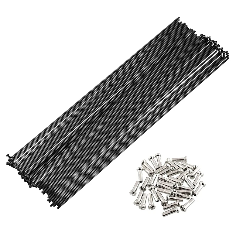 36Pcs 14G J Bend 259mm Bicycle Mountain Bike Steel Spokes Bike Spokes with Nipples Wheel Parts 
36Pcs 14G J Bend 259mm Bicycle Mountain Bike Steel Spokes Bike Spokes with Nipples Wheel Parts
