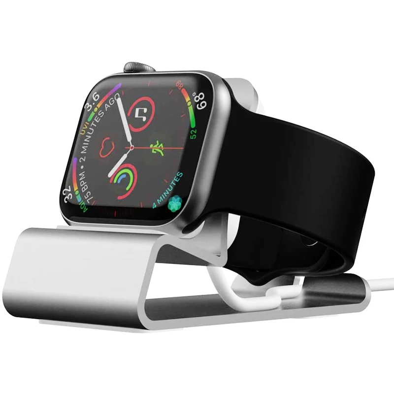 charger dock for Apple Watch Bracket Aluminum Nightstand keeper Charging Cradle Stand for iwatch 6/5/4/3/SE/2/1 44 42 40 38 mm
charger dock for Apple Watch Bracket Aluminum Nightstand keeper Charging Cradle Stand for iwatch 6/5/4/3/SE/2/1 44 42 40 38 mm