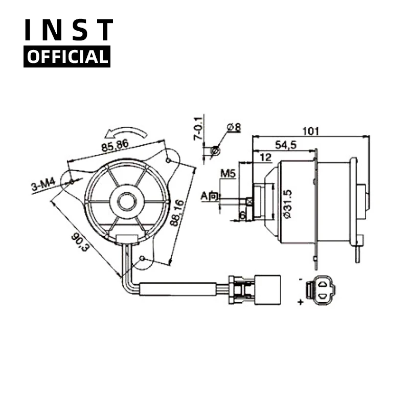 Air Conditioning Fan AC A/C Blower Motor FOR Application H 12V
Air Conditioning Fan AC A/C Blower Motor FOR Application H 12V