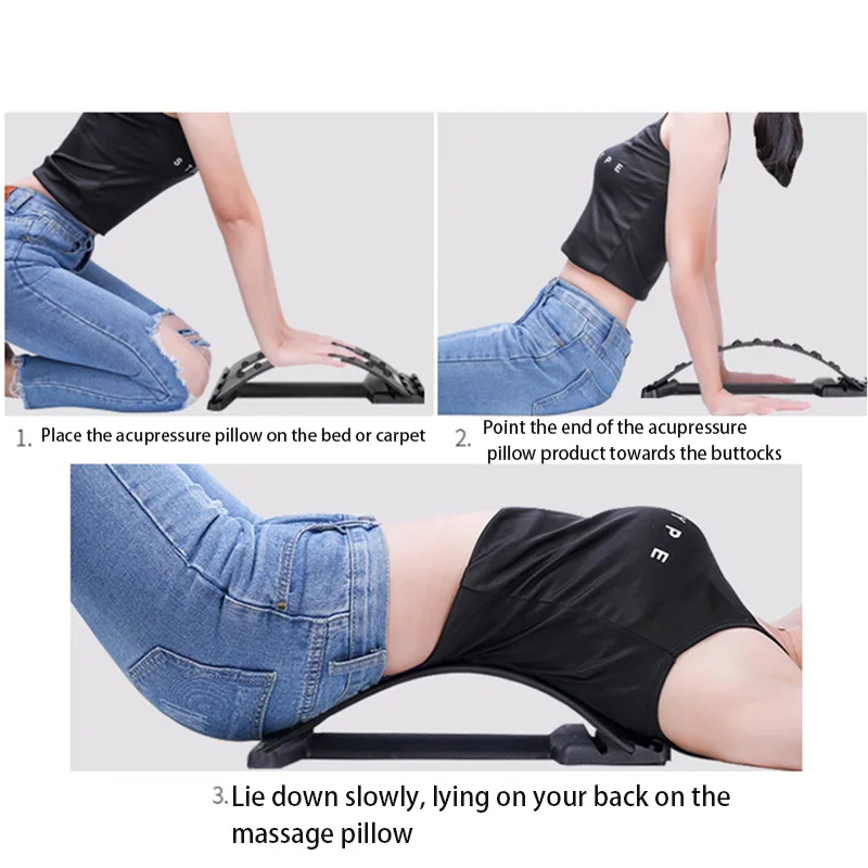 Back Stretcher Massager Waist Pain Relief Support Spine Massage Muscle Relaxation Device Personal Health Care NShopping
Back Stretcher Massager Waist Pain Relief Support Spine Massage Muscle Relaxation Device Personal Health Care NShopping