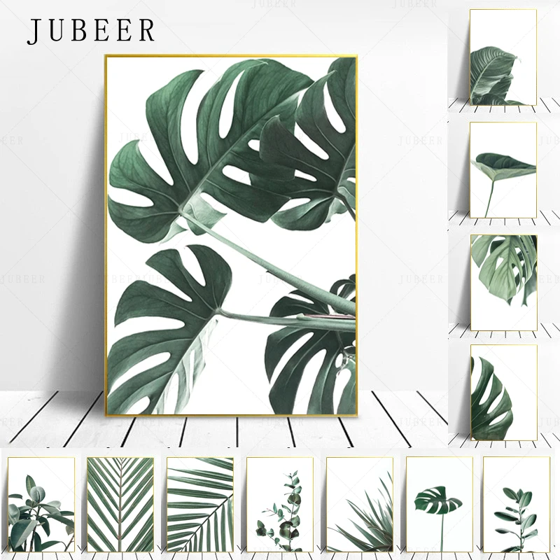 Nordic Style Tropical Plants posters Green Leaves Canvas prints Modern Painting Wall Art Picture for Living Room Home Decor
Nordic Style Tropical Plants posters Green Leaves Canvas prints Modern Painting Wall Art Picture for Living Room Home Decor