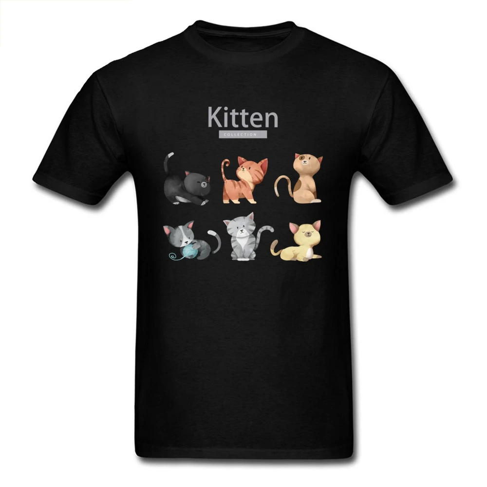 T-shirt Kittens Daily Life T Shirt For Men Kawaii Guys Tshirt 100% Cotton Black Top Vintage Cartoon Art Tees Fitted Gift Clothes
T-shirt Kittens Daily Life T Shirt For Men Kawaii Guys Tshirt 100% Cotton Black Top Vintage Cartoon Art Tees Fitted Gift Clothes