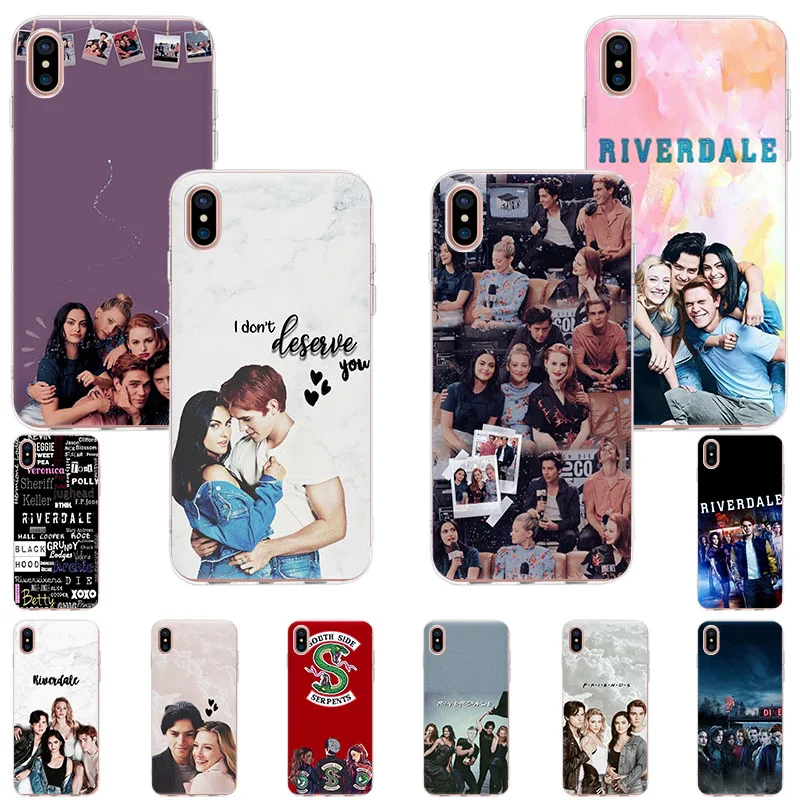 Чехол Riverdale South Side Serpents для телефона iPhone 12 11 Pro X XR XS Max SE2020 7 8 6s Plus мин. Мягкий
