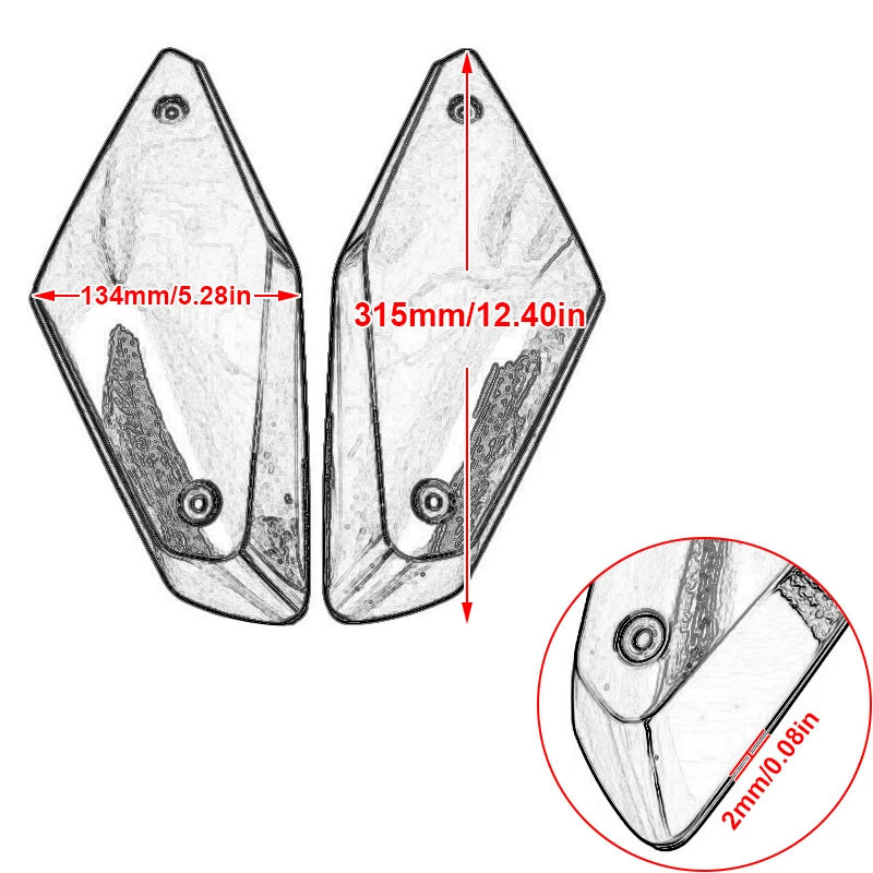 Motorcycle Accessories Fuel Gas Tank Front Side Frame Trim Cover Panel Fairing for Honda CB650R CBR650R CB 650 R 2019 2020
Motorcycle Accessories Fuel Gas Tank Front Side Frame Trim Cover Panel Fairing for Honda CB650R CBR650R CB 650 R 2019 2020