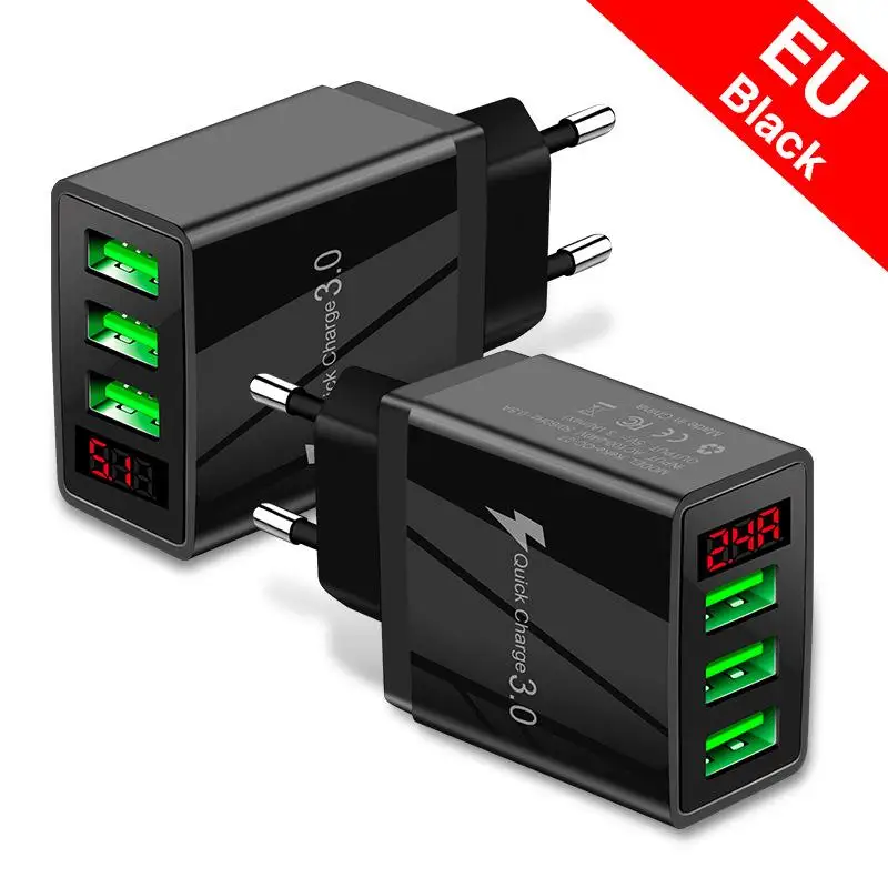 Зарядное устройство с цифровым дисплеем, 3 порта USB мобильный телефон, стандарт США, европейский стандарт, британский стандарт, умная зарядн...
Зарядное устройство с цифровым дисплеем, 3 порта USB мобильный телефон, стандарт США, европейский стандарт, британский стандарт, умная зарядн...