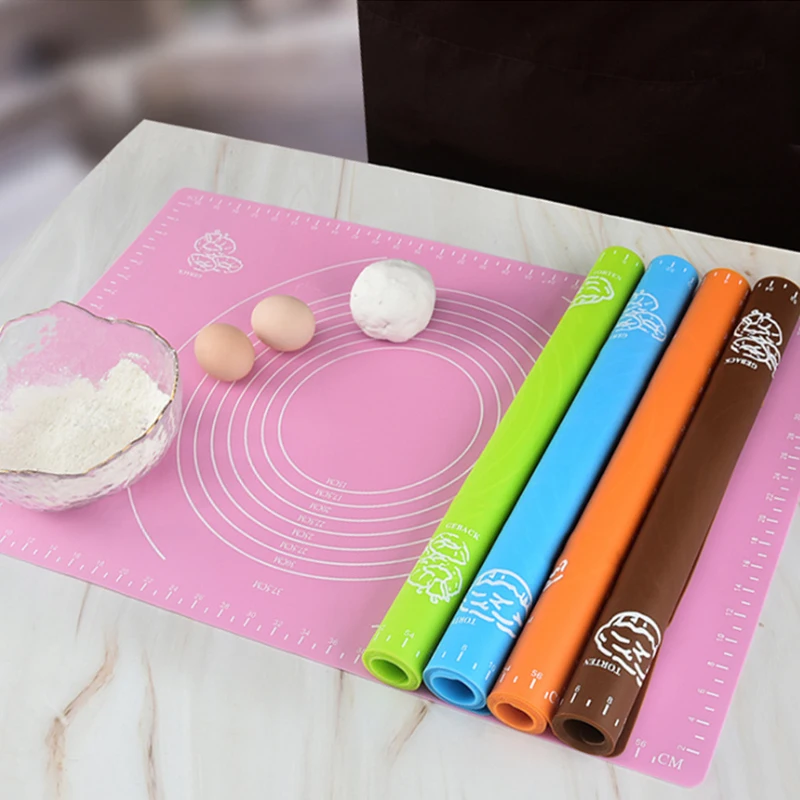 Silicone Pastry Mat for Pastry Rolling with Measurements, Thick Non Stick Baking Mat with Measurement Fondant Mat, Counter Mat
Silicone Pastry Mat for Pastry Rolling with Measurements, Thick Non Stick Baking Mat with Measurement Fondant Mat, Counter Mat
