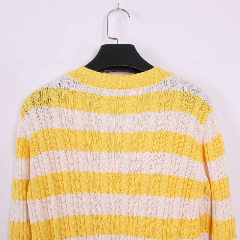 Women Sweaters and Pullovers Spring Autumn Knirwear V-Neck Long Sleeve Stripes Casual Jumper Jersey Knit Tops Female Clothes
Women Sweaters and Pullovers Spring Autumn Knirwear V-Neck Long Sleeve Stripes Casual Jumper Jersey Knit Tops Female Clothes