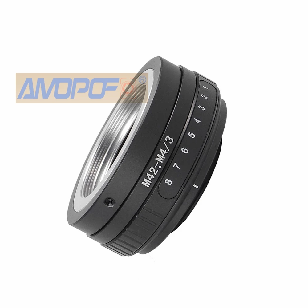 Адаптер для наклона объектива M42 к M4/3 винт крепления камере Micro 4/3(MFT M4/3) например