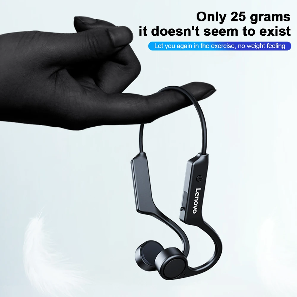 Lenovo X4 Bone Conduction Headphone Wireless Bluetooth 5.0 TWS Waterproof Sweatproof Sport Stereo Neck Hanging Headset
Lenovo X4 Bone Conduction Headphone Wireless Bluetooth 5.0 TWS Waterproof Sweatproof Sport Stereo Neck Hanging Headset