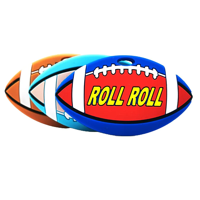 1Pcs Sport Gym Rugby Football Basketball Silicone Baby Teether Necklace Teething Toy
1Pcs Sport Gym Rugby Football Basketball Silicone Baby Teether Necklace Teething Toy