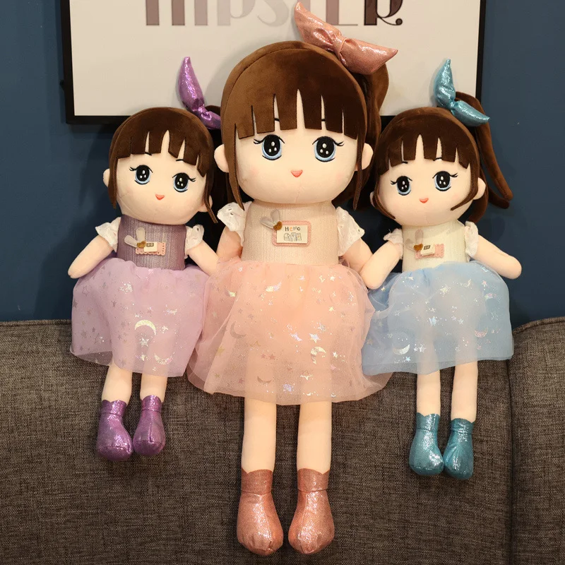 1pc 45/60/80CM Kawaii Cartoon Girl with Skirt Plush Toy Stuffed Baby Dolls Soft Pillow For Kids Birthday Girls Valentine Gifts
1pc 45/60/80CM Kawaii Cartoon Girl with Skirt Plush Toy Stuffed Baby Dolls Soft Pillow For Kids Birthday Girls Valentine Gifts