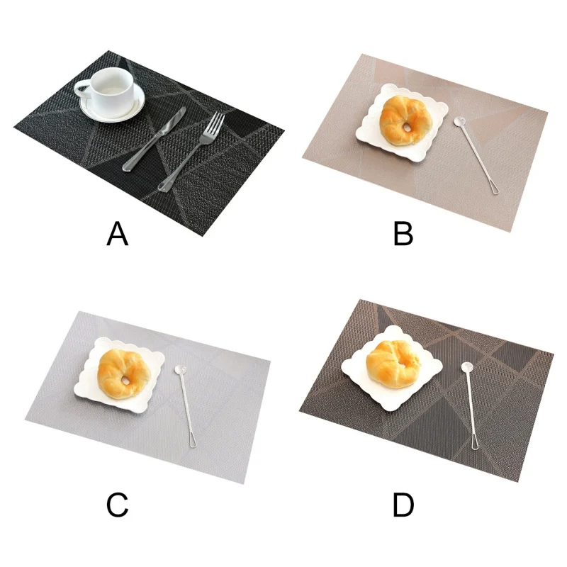 Norbi Placemat Waterproof Heat Insulation Anti-Slip Table Mat Cup Mats Dishes Pad Dining Kitchen Table Decorations
Norbi Placemat Waterproof Heat Insulation Anti-Slip Table Mat Cup Mats Dishes Pad Dining Kitchen Table Decorations