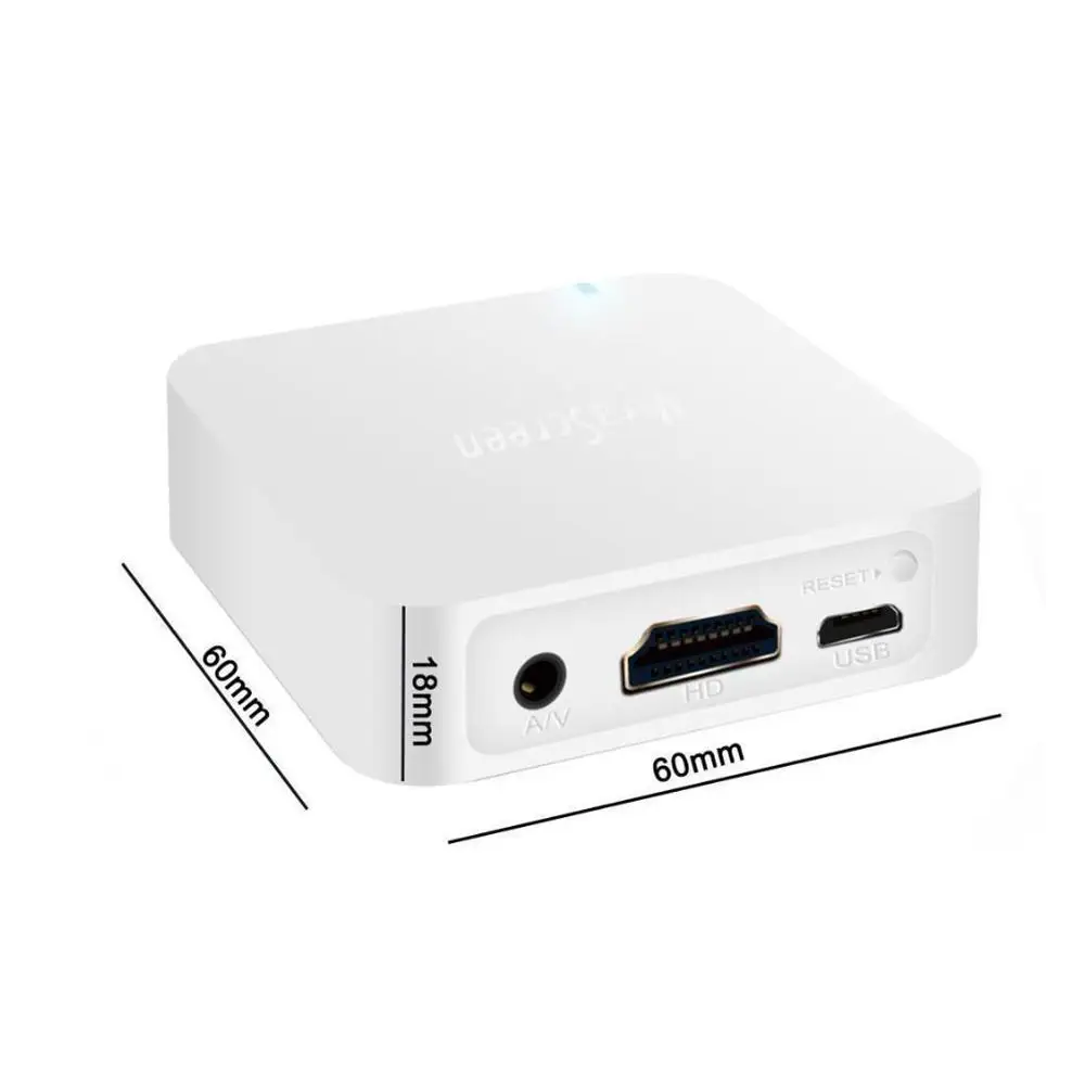Intelligent Wireless Display Dongle AV+HDTV Interface 1920x1080P Wifi Display Receiver For Cars Same screen For IOS For Android
Intelligent Wireless Display Dongle AV+HDTV Interface 1920x1080P Wifi Display Receiver For Cars Same screen For IOS For Android