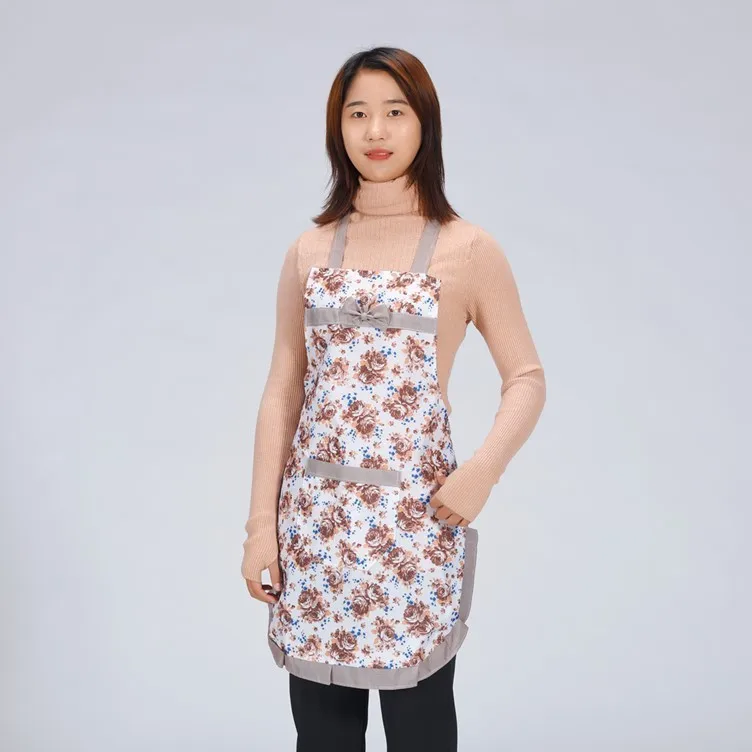 Women's apron flowerkitchen Bib Apron cook bakery Restaurant waterproof oil proof
Women's apron flowerkitchen Bib Apron cook bakery Restaurant waterproof oil proof