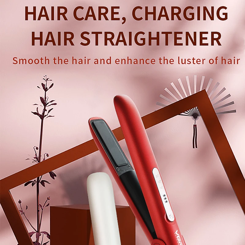 VGR Mini Splint New Hair Curler Straightening Hair Stick Bangs Clip Hair Straightener USB Rechargeable V-585
VGR Mini Splint New Hair Curler Straightening Hair Stick Bangs Clip Hair Straightener USB Rechargeable V-585