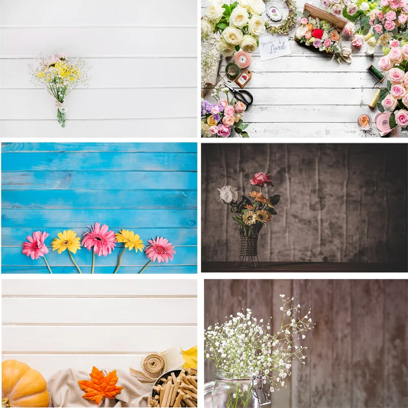 Vinyl Custom Photography Backdrops Flower and Wooden Planks Theme Photography Background 191029STR-02
Vinyl Custom Photography Backdrops Flower and Wooden Planks Theme Photography Background 191029STR-02