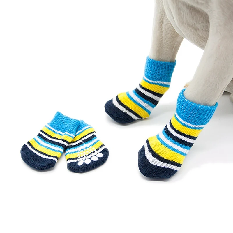 Pet Cute Non-skid Knitted Cotton Dog Socks For Small And Medium Dogs Puppy Warm Walk Socks With Love Heart
Pet Cute Non-skid Knitted Cotton Dog Socks For Small And Medium Dogs Puppy Warm Walk Socks With Love Heart