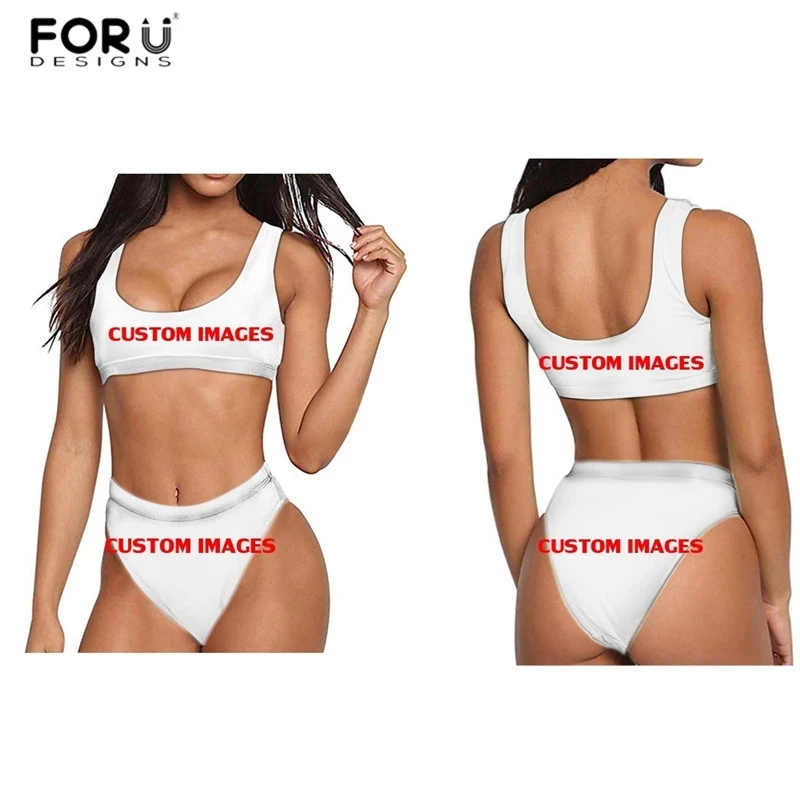 FORUDESIGNS Women Bikinis Set New Customed Your Photo/Image 3D Print Sexy Two Pieces Swimwear Summer Beach Bathing Suit 2020
FORUDESIGNS Women Bikinis Set New Customed Your Photo/Image 3D Print Sexy Two Pieces Swimwear Summer Beach Bathing Suit 2020
